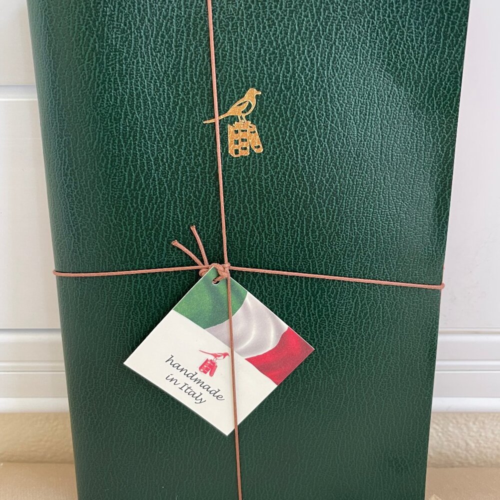 Bieffe Hand Made ITALY 3x Stationary Journal Diary Notebook Agenda Sketch Book